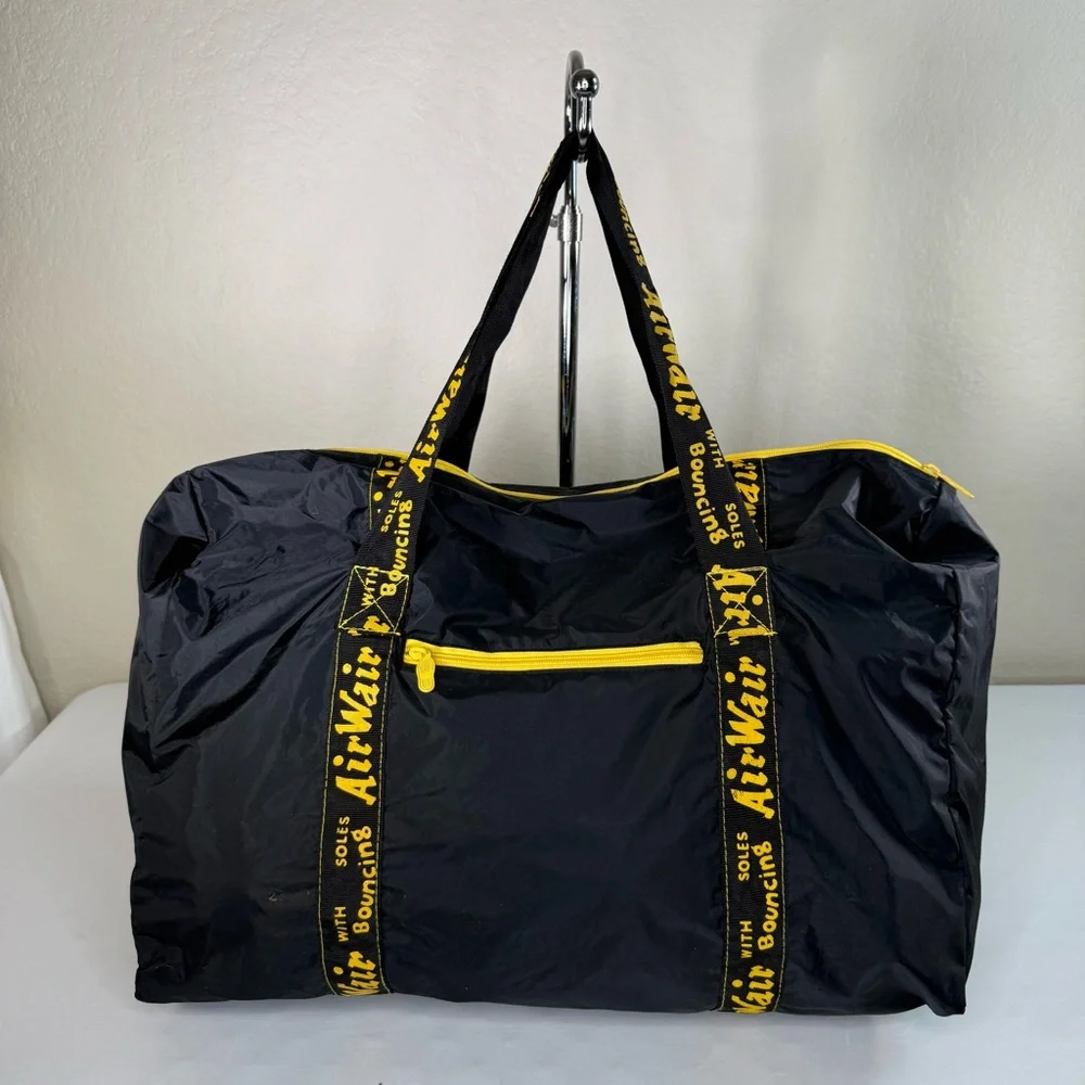 Vintage NOS Dr. Martens DM Docs Airwair Packable Nylon Duffle Gym Bag RARE HTF - Picture 6 of 16